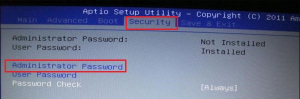 Reset Dell Bios Password
